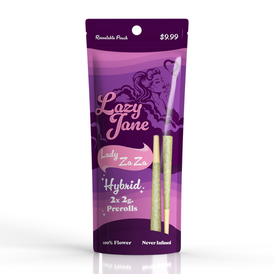 Lady Za Za Pre Roll 2 Pack