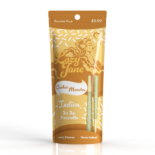 Cookie Monster Pre Roll 2 Pack
